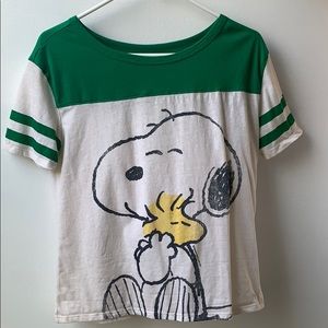 Green Snoopy Tee